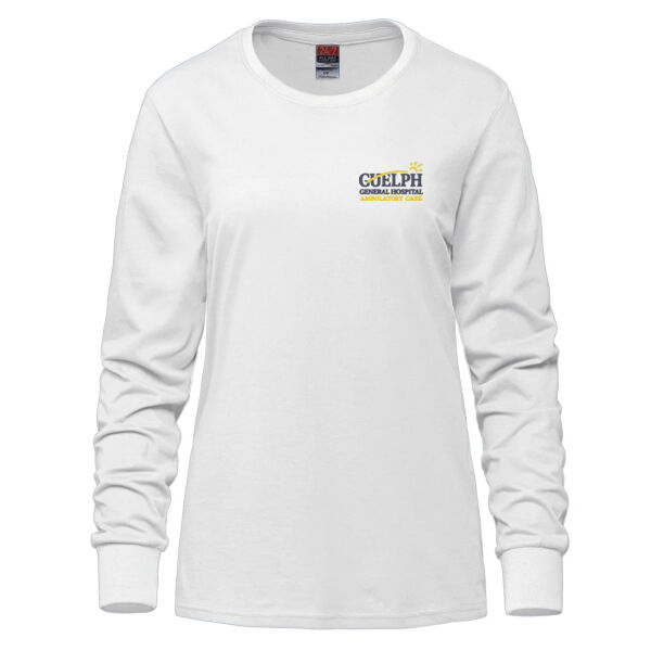 Embroidered Ladies Cotton Long Sleeve Thumbnail