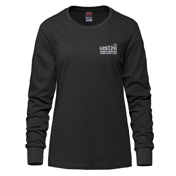 Embroidered Ladies Cotton Long Sleeve Thumbnail