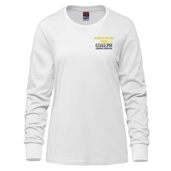 Personalized Embroidered Ladies Cotton Long Sleeve Thumbnail